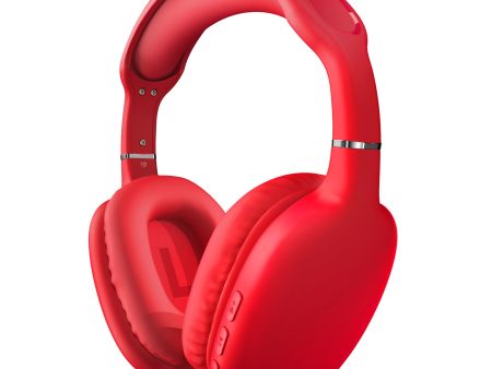 VIBE Wireless Headphones Red on Sale