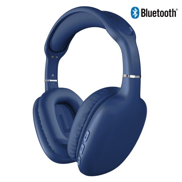 VIBE Wireless Headphones Blue Online Sale