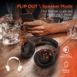 Flip 2-in-1 Wireless Headphones + Speaker | Black Online Hot Sale