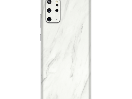 Samsung Galaxy S20+ PLUS LUXURIA White MARBLE Skin Online Sale