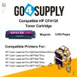 Compatible Magenta HP 413X CF413X Toner Cartridge Used for Color LaserJet Pro M452dw 452dn 452nw, Color LaserJet Pro MFPM477fnw M477fdn M477fdw, Color LaserJet Pro MFP M377dw Printers Cheap