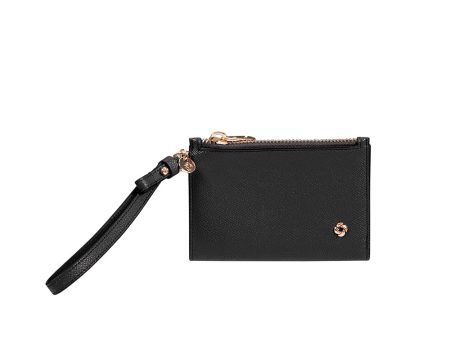 Billetera para mujer Hourly SLG negra Online now