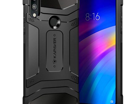 Xiaomi Redmi Y3 Back Cover Case | Rugged - Black Online