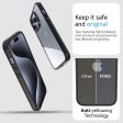 iPhone 15 Pro Max (FOSO) Royal Shock Proof Back Cover Case | (TPU+PC) - (Black) on Sale