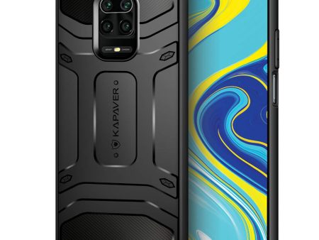 Xiaomi Redmi Note 9 Pro Redmi Note 9 Pro Max  Poco M2 Pro Back Cover Case  | Rugged - Black Online now