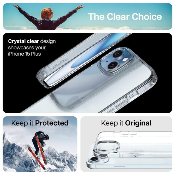 iPhone 15 Plus Back Cover Case | Impulse - Clear Online Sale