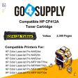 Compatible Yellow HP 412A CF412A Toner Cartridge Used for Color LaserJet Pro M452dw 452dn 452nw, Color LaserJet Pro MFPM477fnw M477fdn M477fdw, Color LaserJet Pro MFP M377dw Printers Fashion