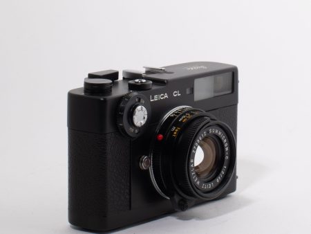 Leica CL with Wetzlar Sumicron-C 40mm f 2 Lens For Cheap