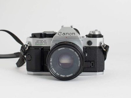 Canon AE-1 Program with 50mm f 1.8 For Cheap