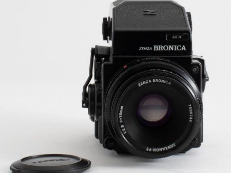 Zenza Bronica ETRSi with 75mm f 2.8 lens No. 7500744 Online Sale