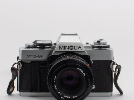 Minolta XG-M with 50mm Minolta MD f2 Lens For Discount