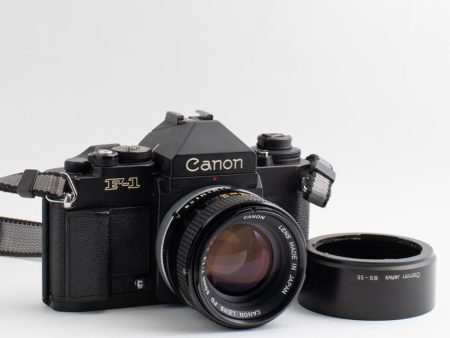 Canon New Model F-1 with 50mm S.C.C. f 1.4 Lens Cheap